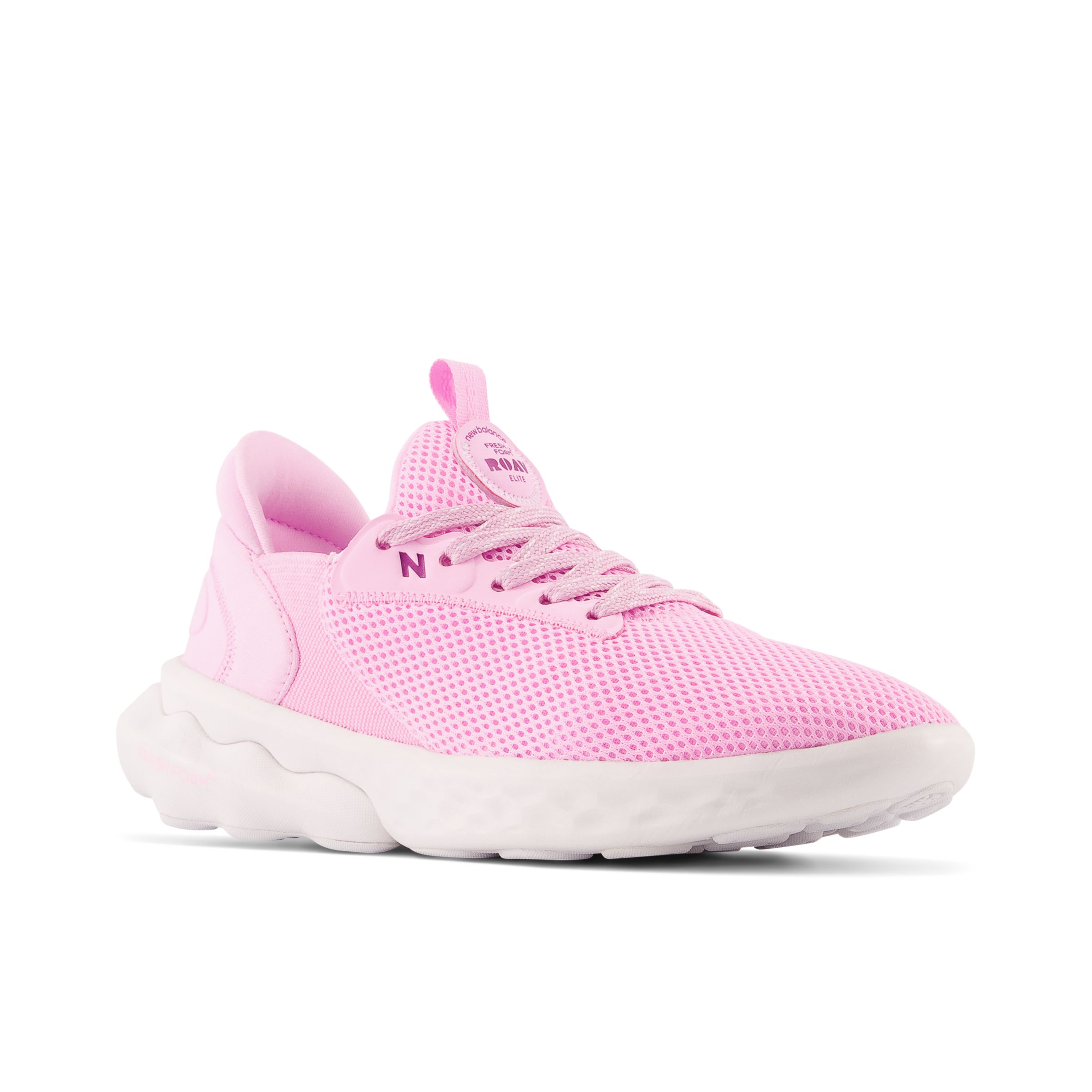 

New Balance Women's Fresh Foam Roav Elite Pink/White - Pink/White