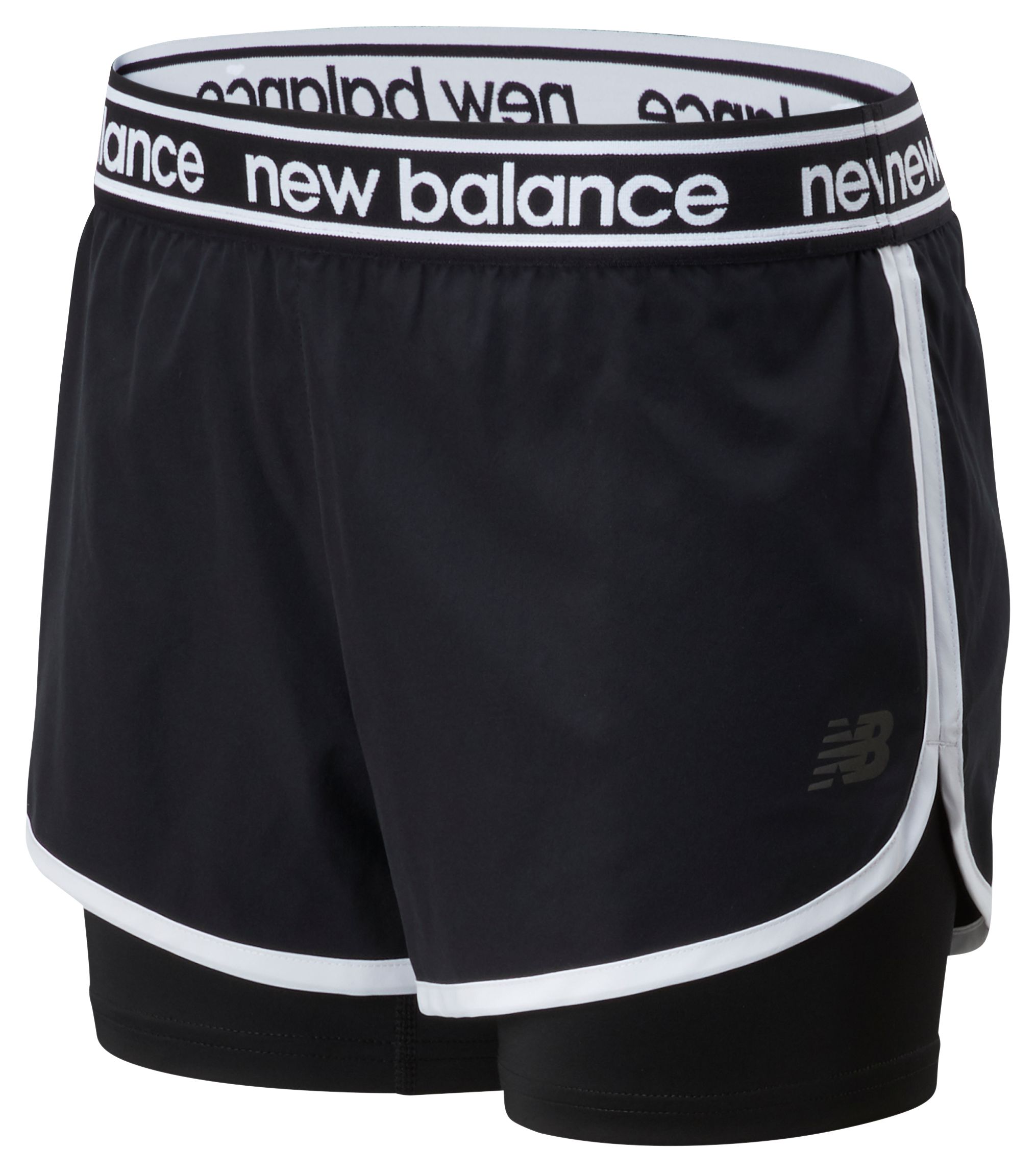 new balance 2 in 1 shorts womens