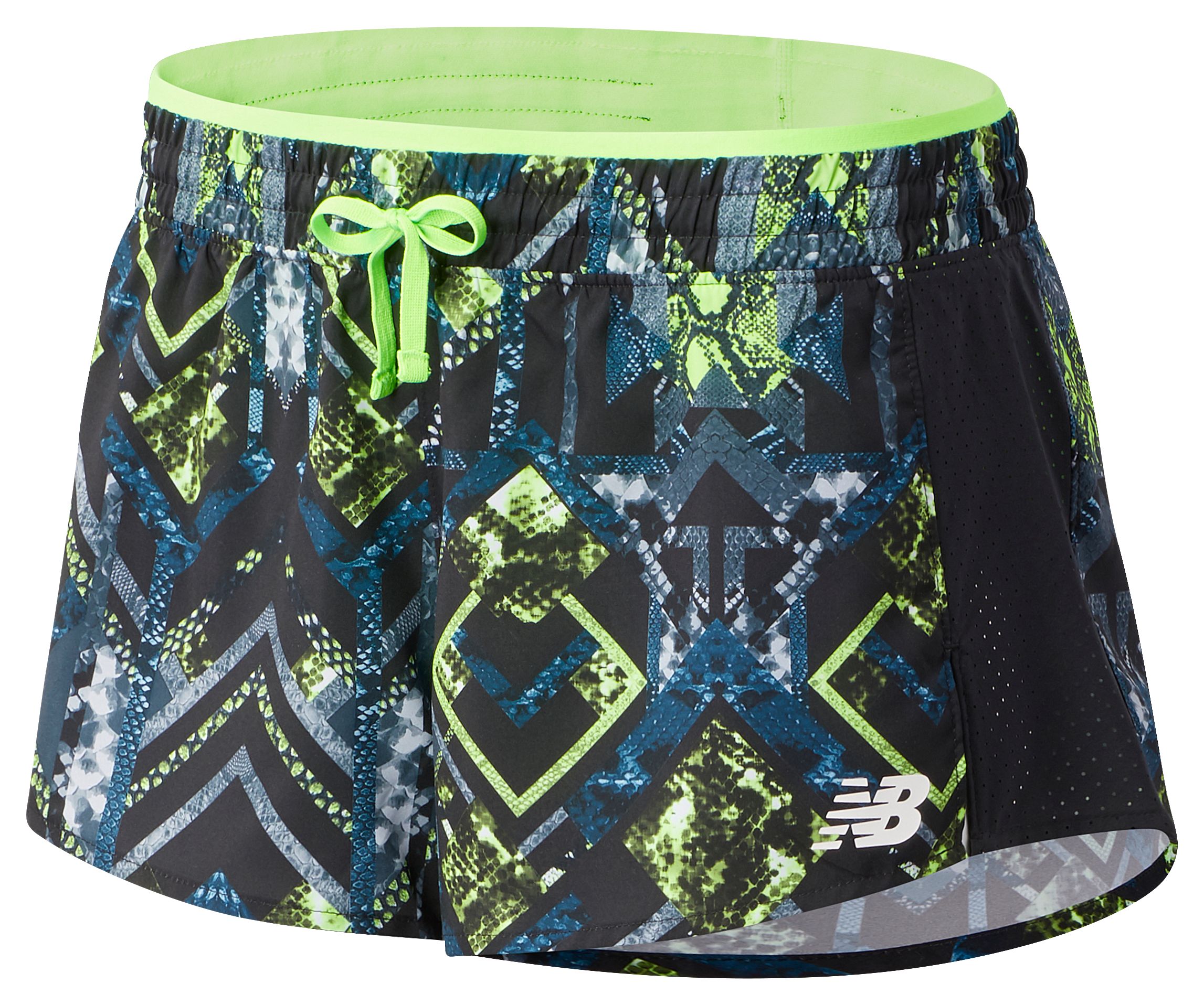 new balance green shorts