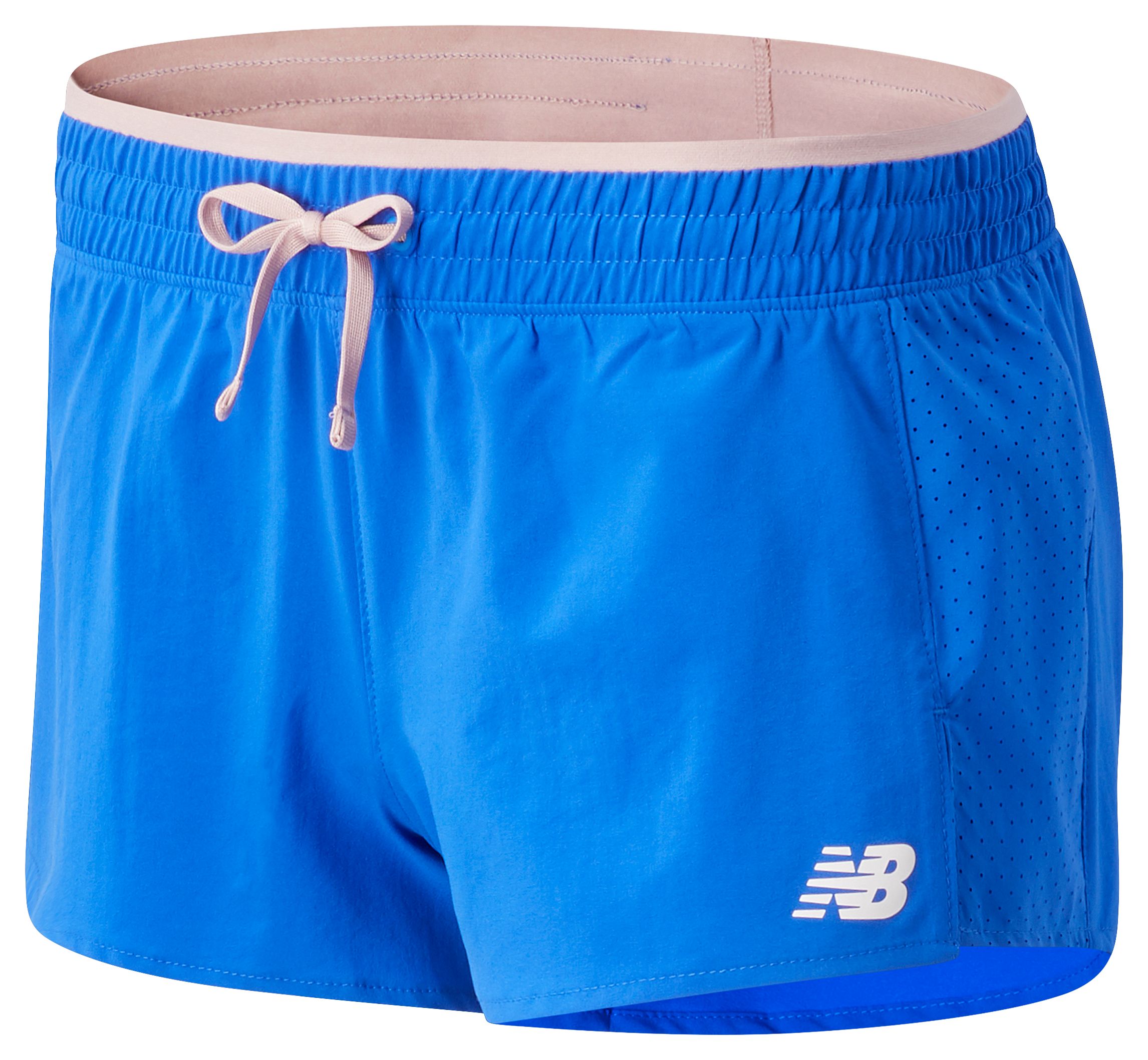 new balance split running shorts