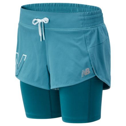 New balance 2 cheap in 1 running shorts