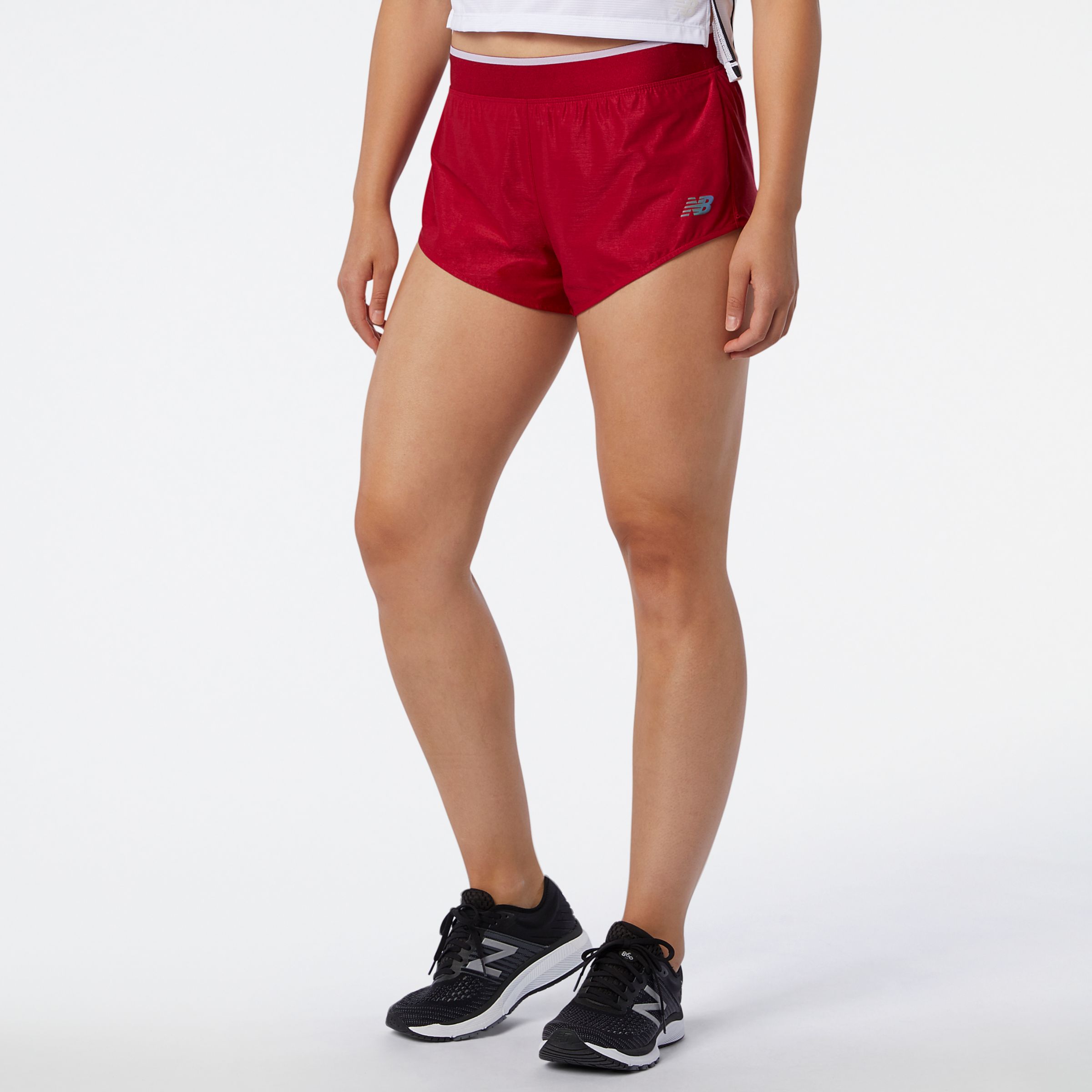 new balance q speed track short