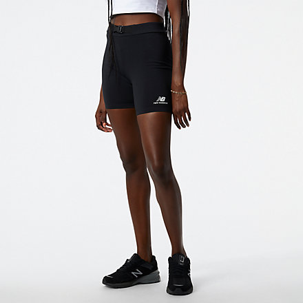New Balance NB Athletics Coco Gauff Utility Fitted Short, WS13575BK image number null