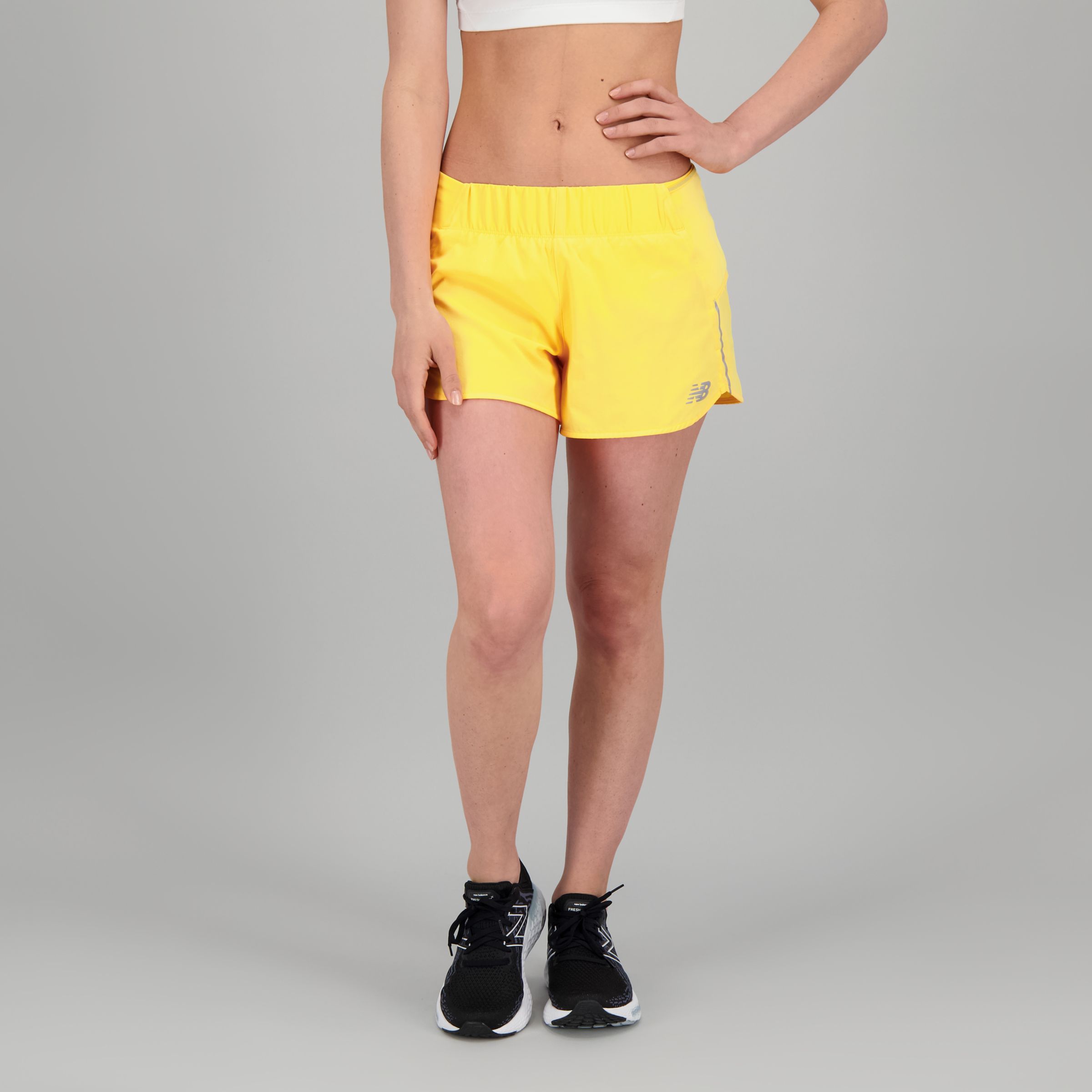 new balance running shorts with compression