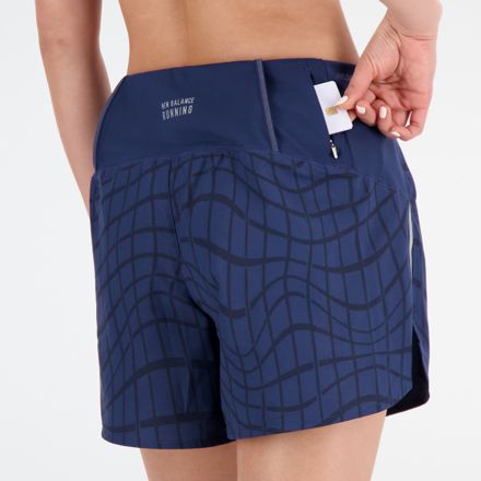 Printed Impact Run 5 Inch Short