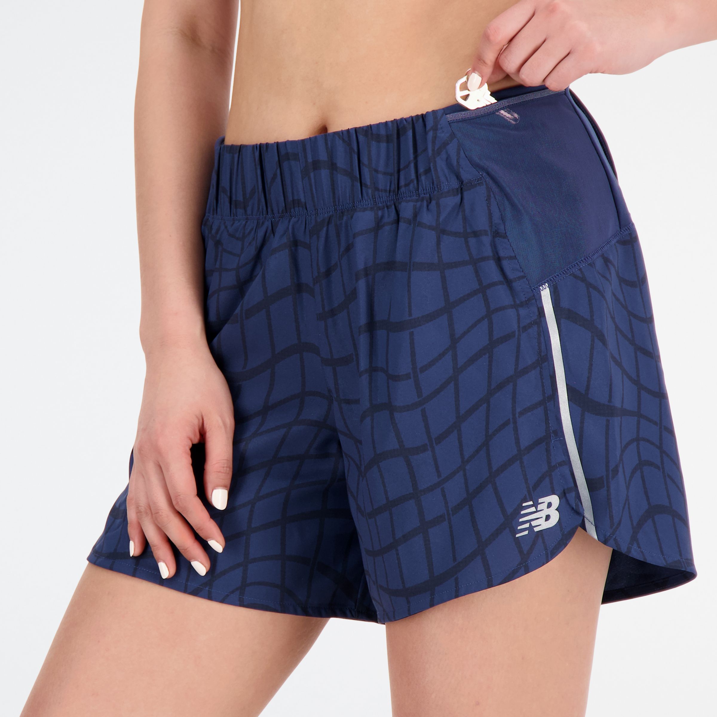 Printed Impact Run 5 Inch Short