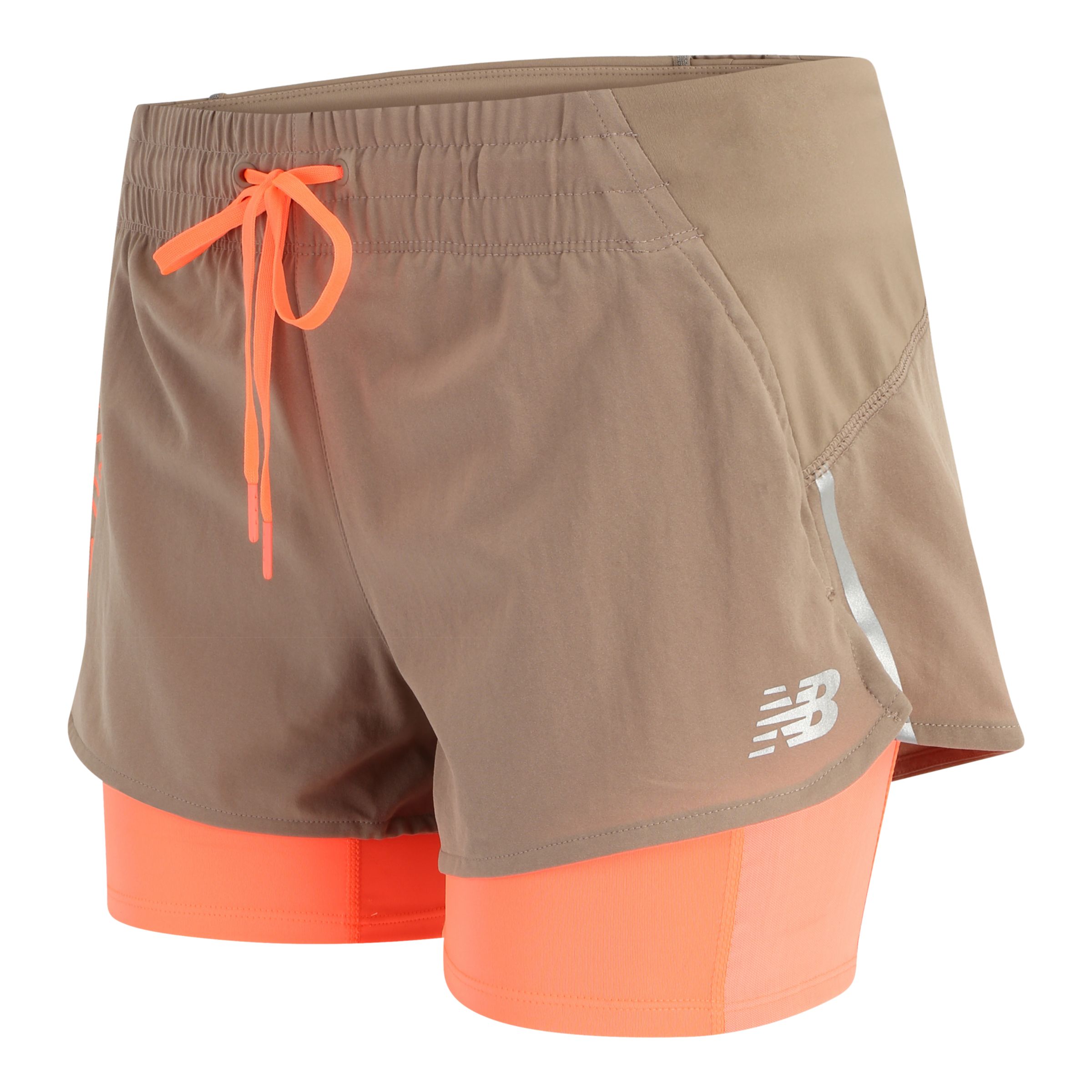 Women s Printed Impact Run 2in1 Short Apparel New Balance