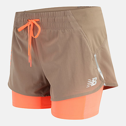 New Balance Printed Impact Run 2in1 Shorts, WS21271MS image number null