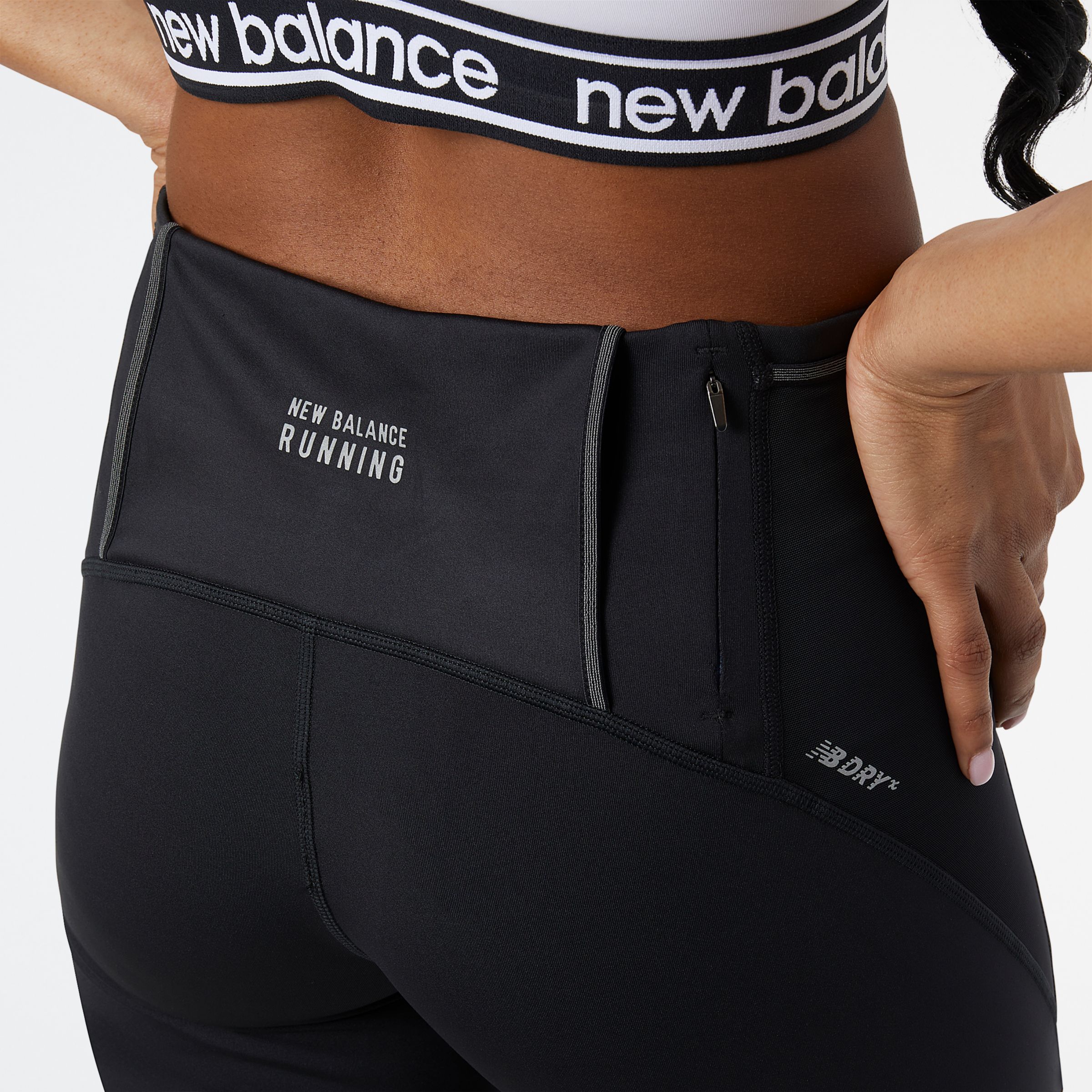 new balance impact run fitted short