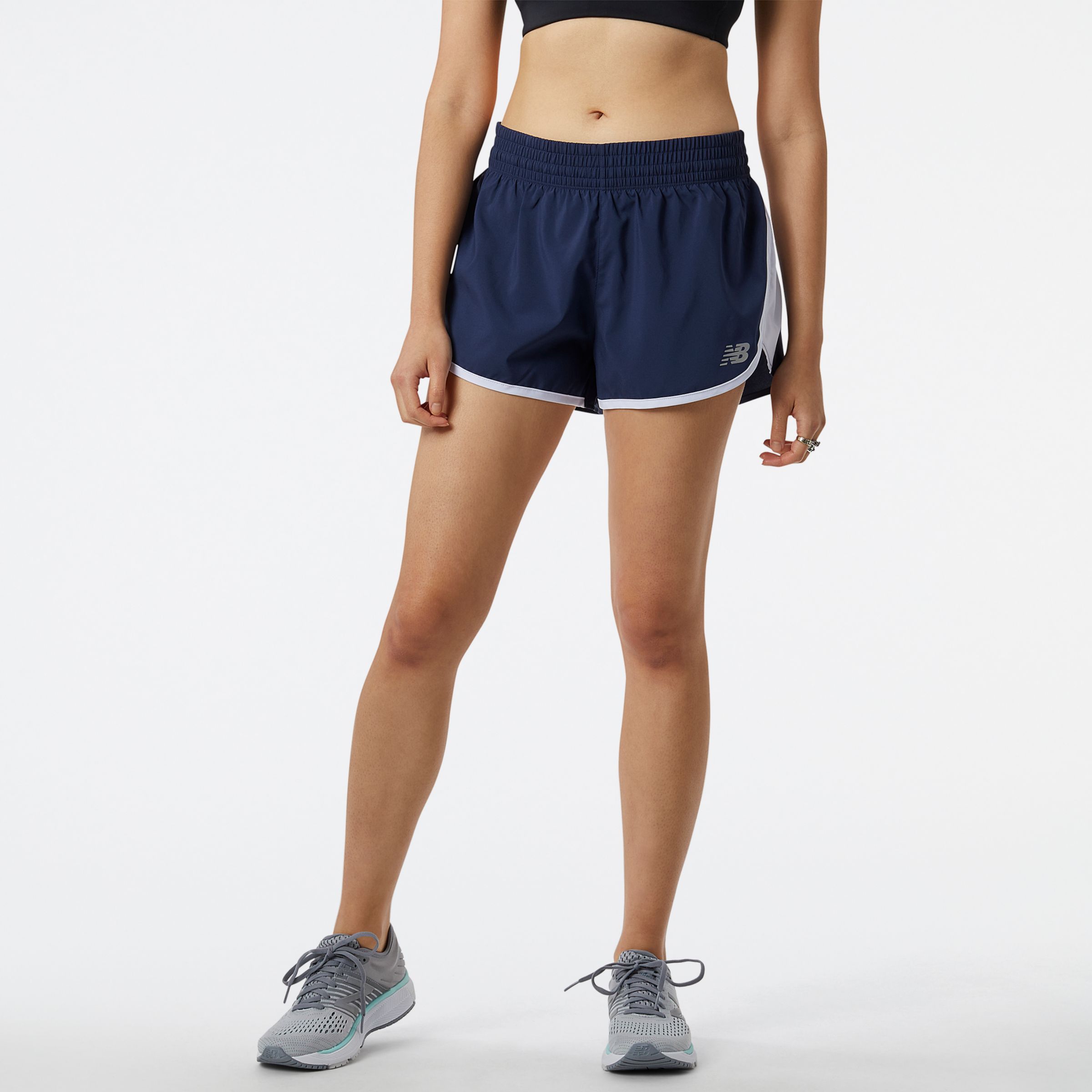 

New Balance Women's Accelerate 2.5 inch Short Blue - Blue