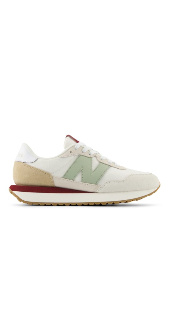 New Balance 237 in Sea Salt With Garter Snake
