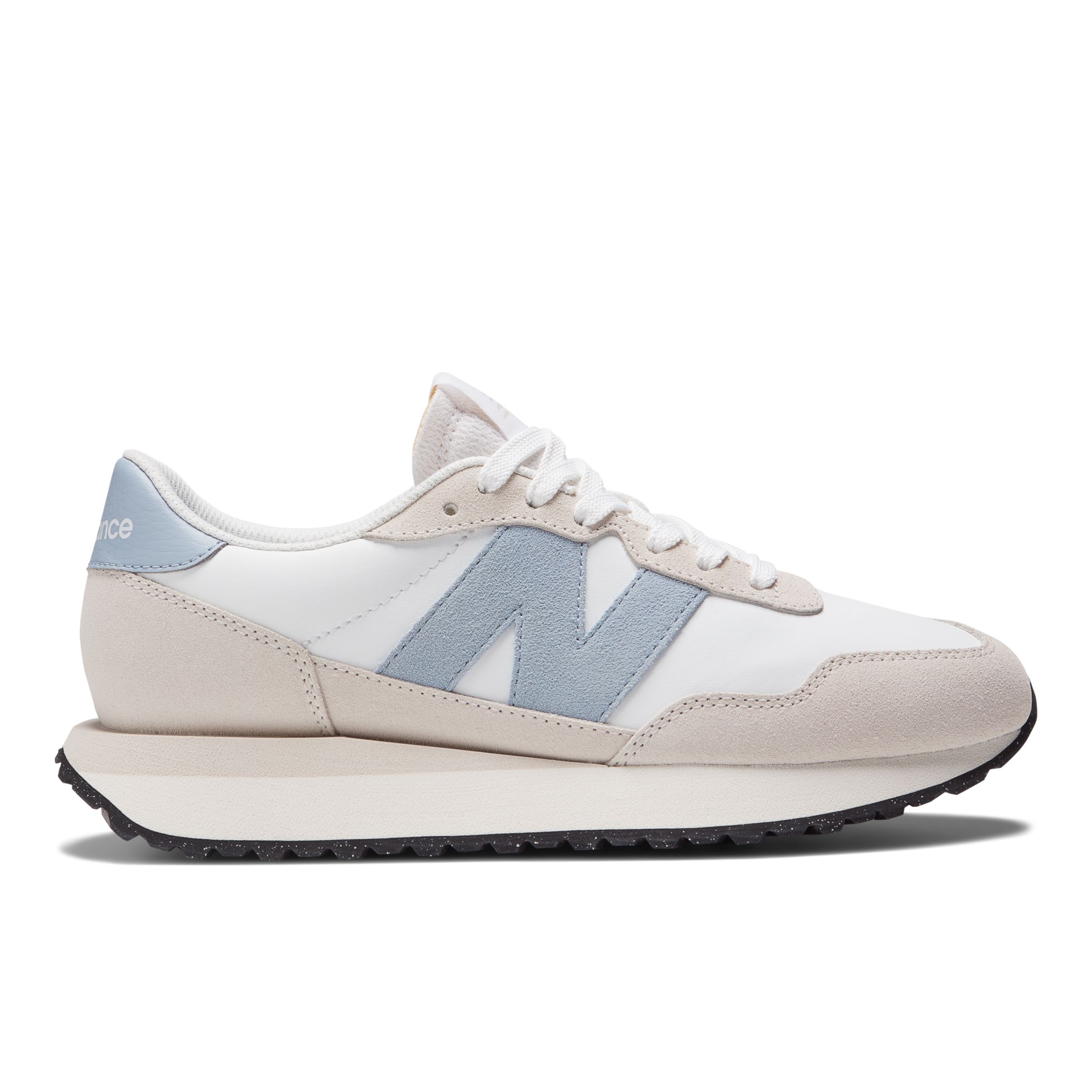 New Balance Damen 237 in Weiß/Grau, Synthetic - WS237RC