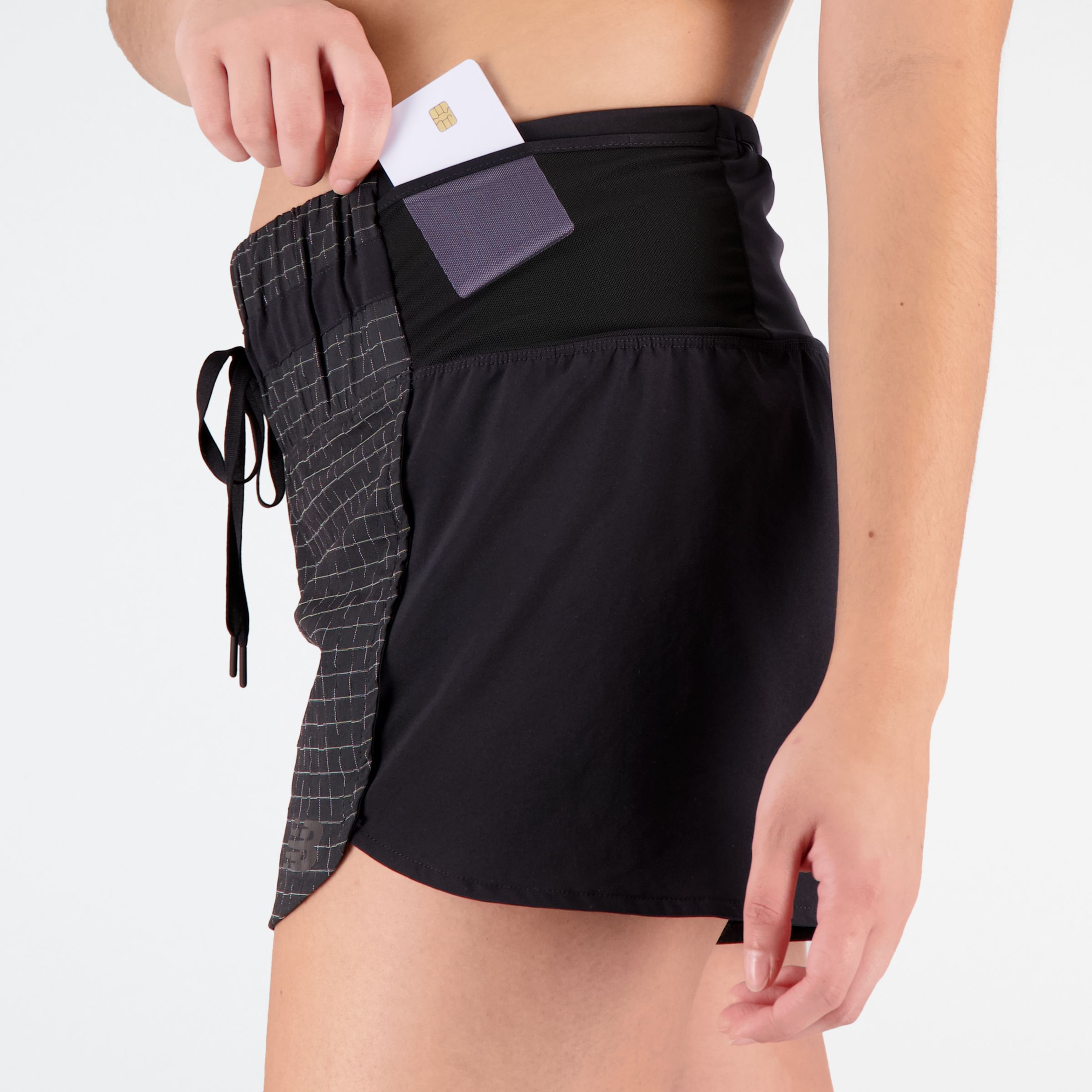 Impact Run Luminous 3 Inch Short