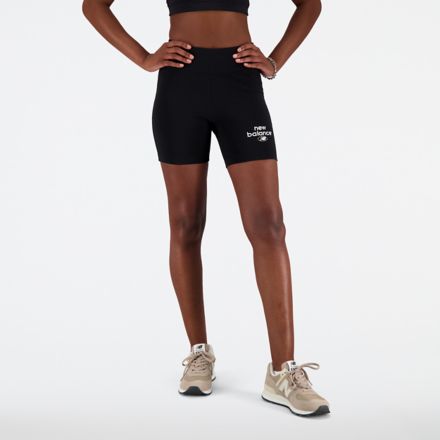 GYMSHARK Legacy Fitness XS Women Shorts Black Stretch Logo Sports  Activewear_