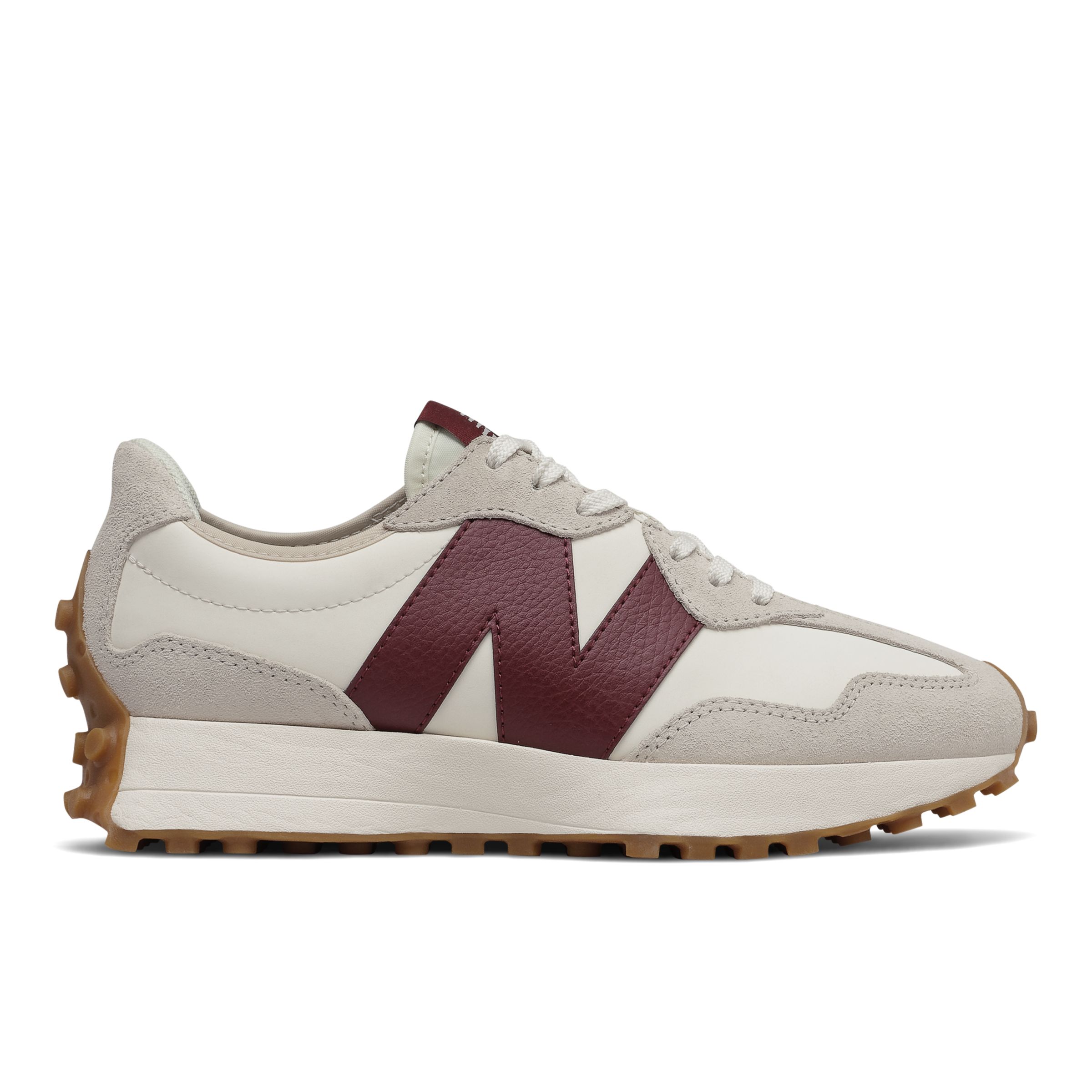 new balance burgundy mens