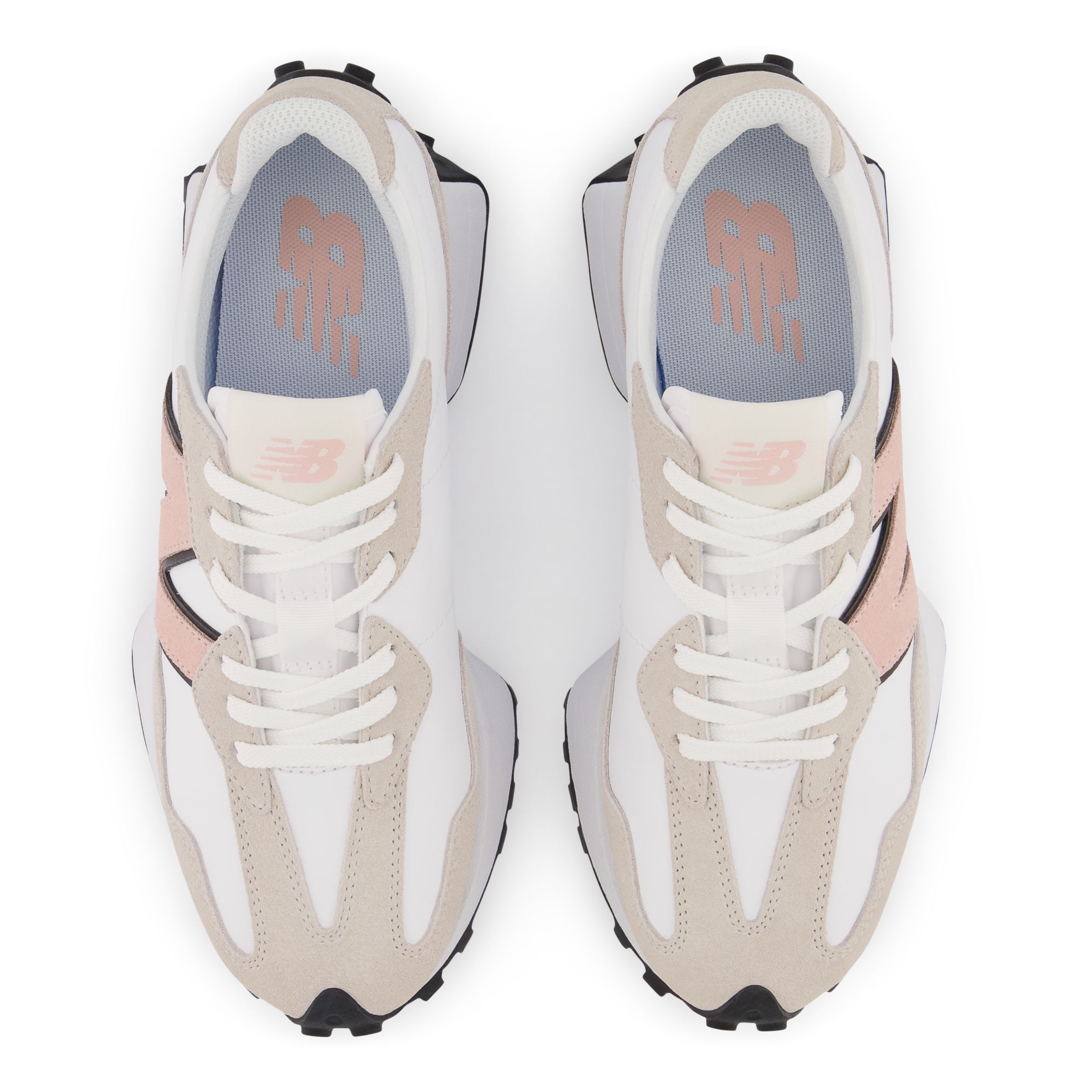 New Balance 327 Womens Grey And Pink vlr.eng.br