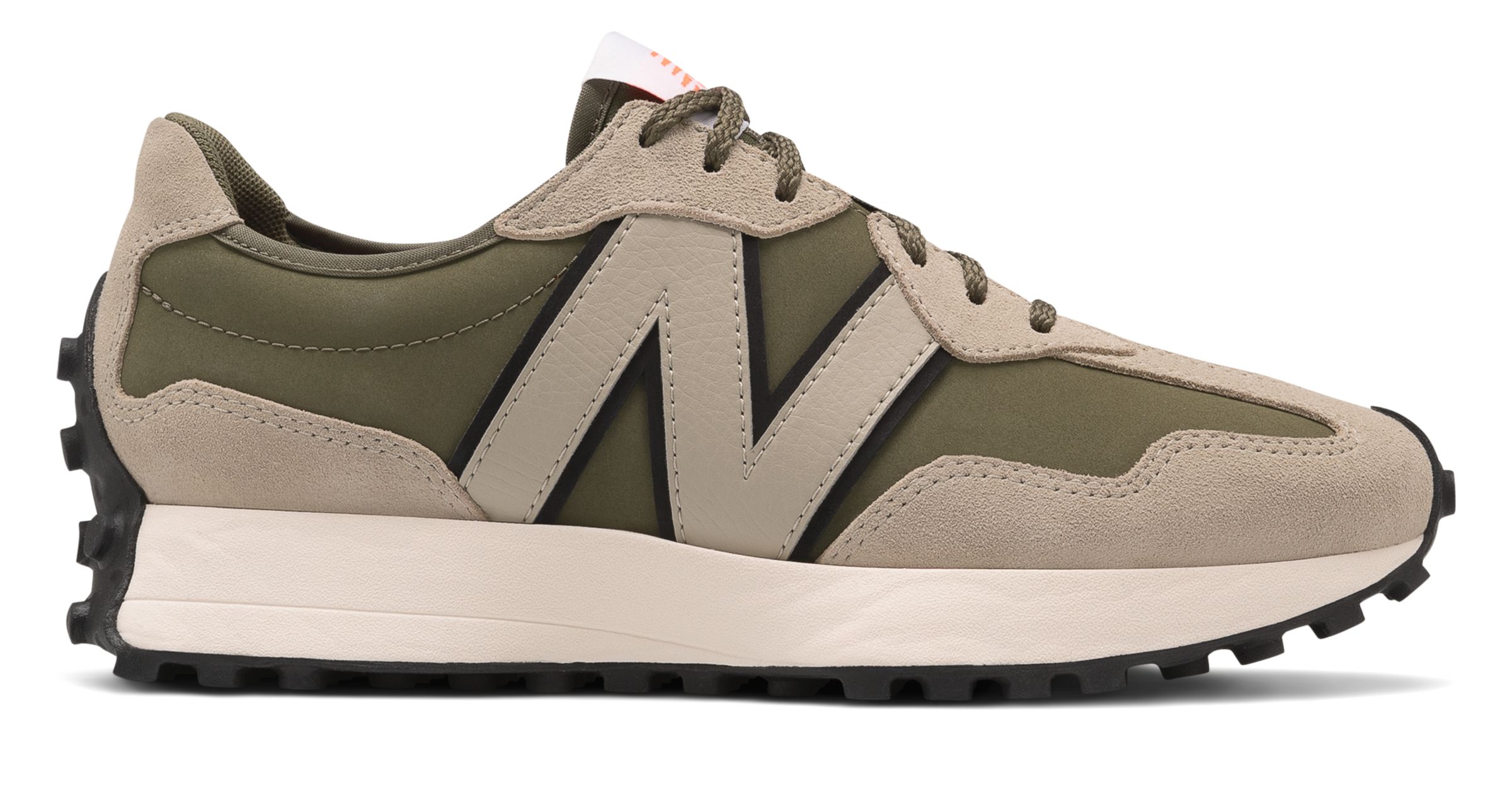 New Balance 327系列女款复古休闲鞋, WS327NAR