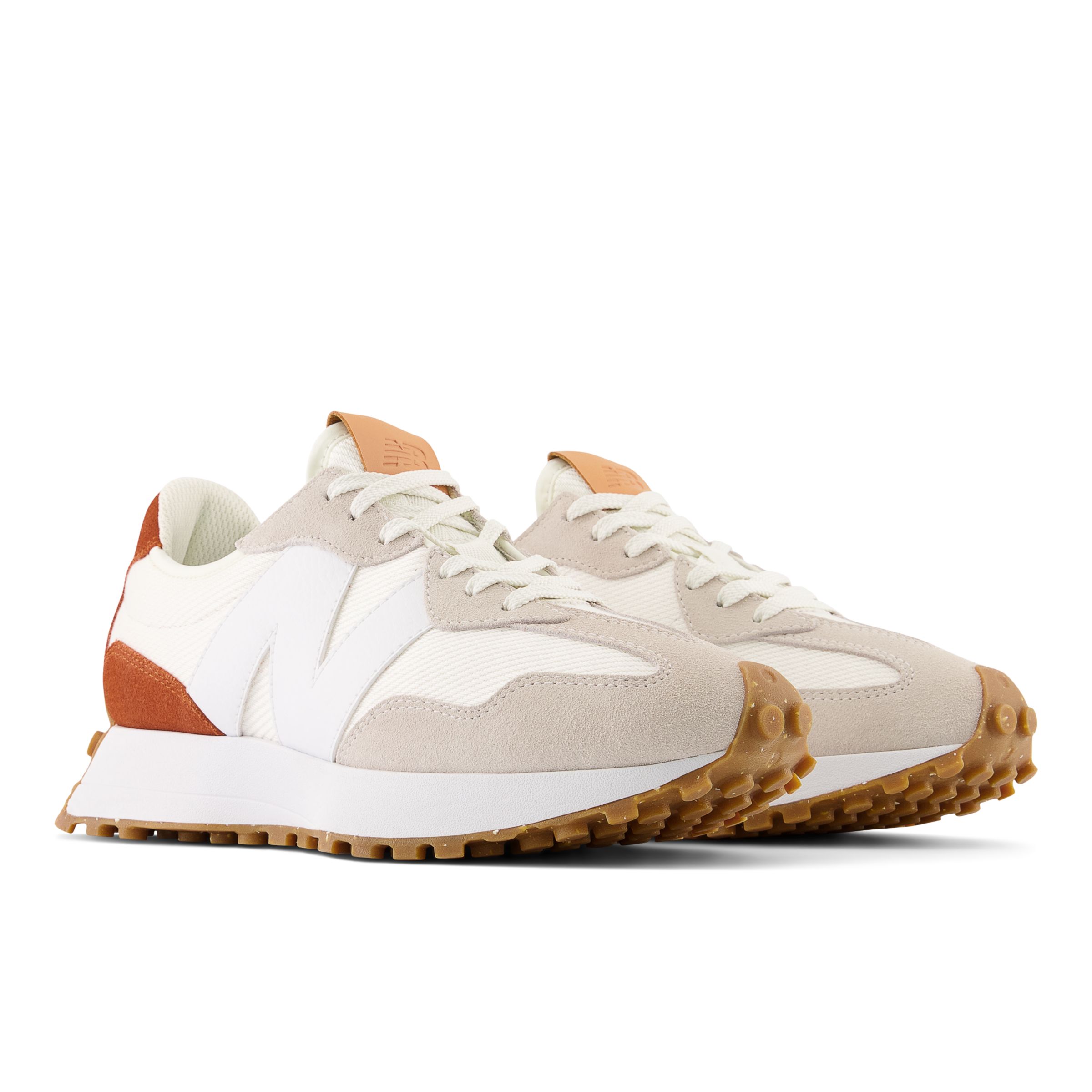 New Balance 327 White Oyster Pink Gum (GS)