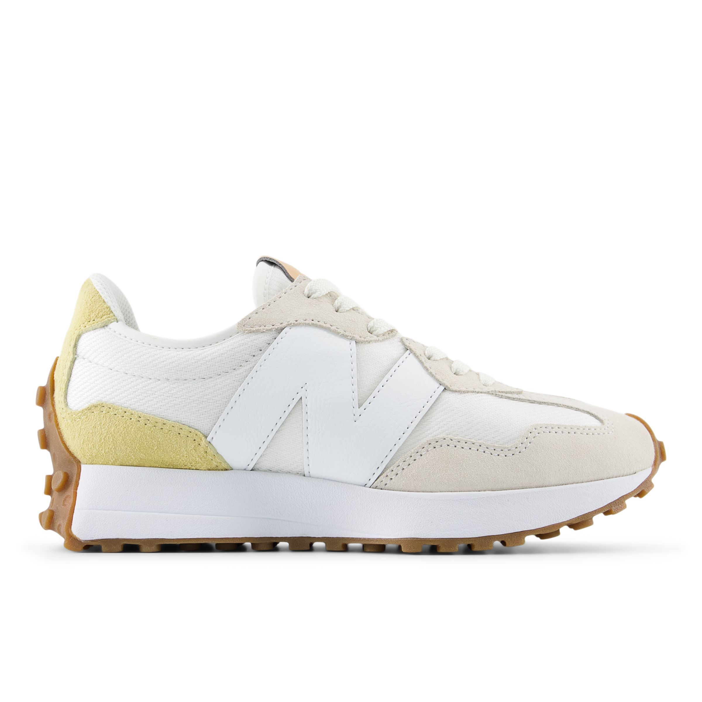 New Balance 327 Athletic Shoe - Big Kid - Black / White