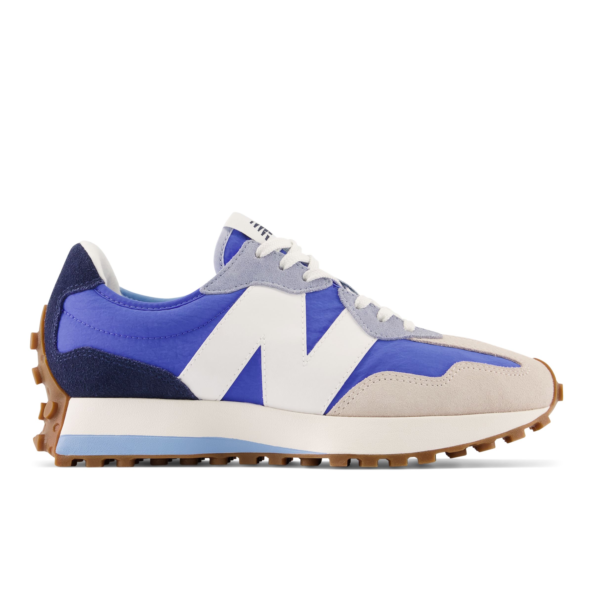 

New Balance Women's 327 Blue/Beige - Blue/Beige