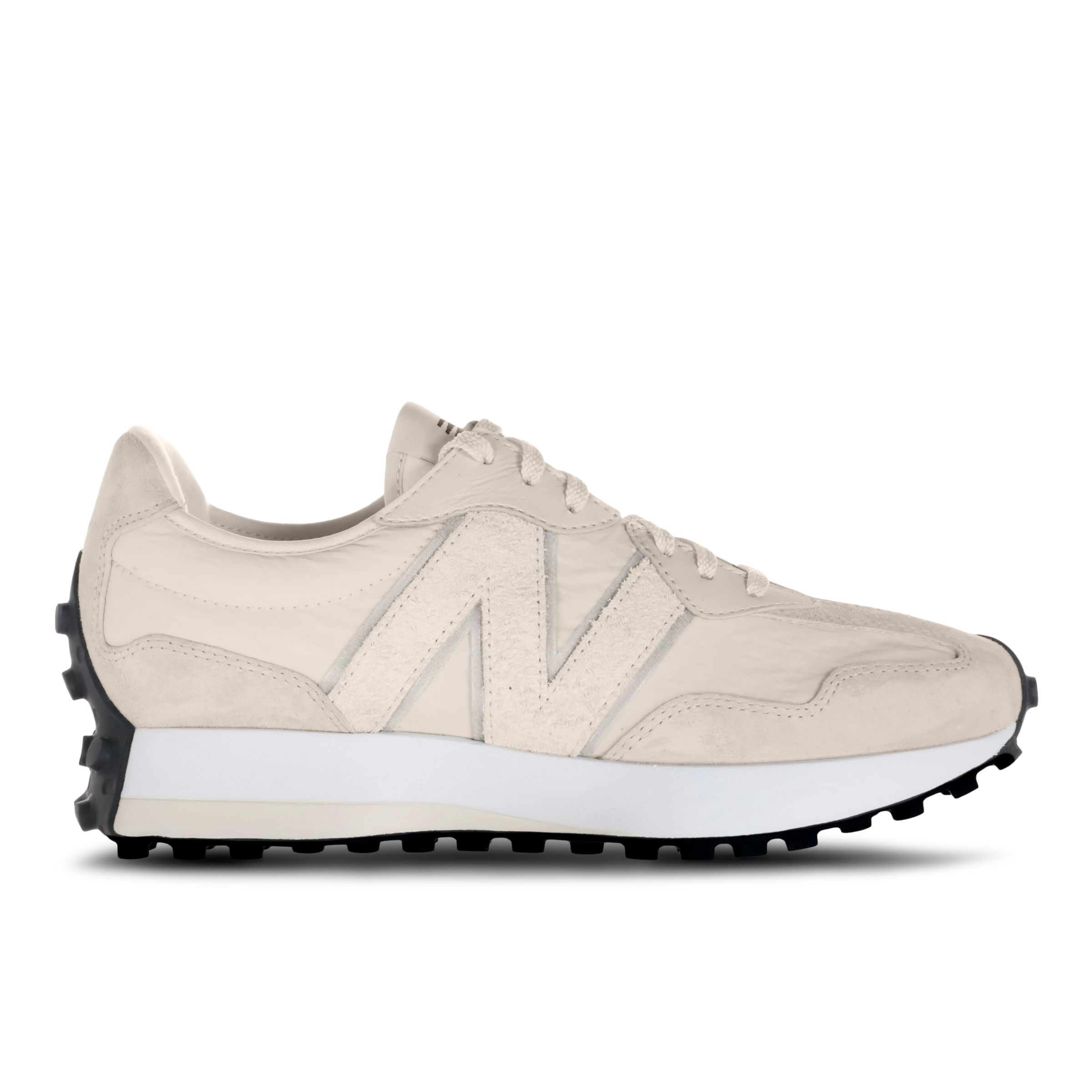 

New Balance Femme 327 en Gris/Beige, Suede/Mesh, Taille 43