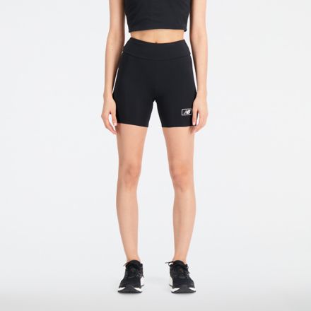 Women's Essentials Cotton Spandex Fitted Short Apparel - New Balance