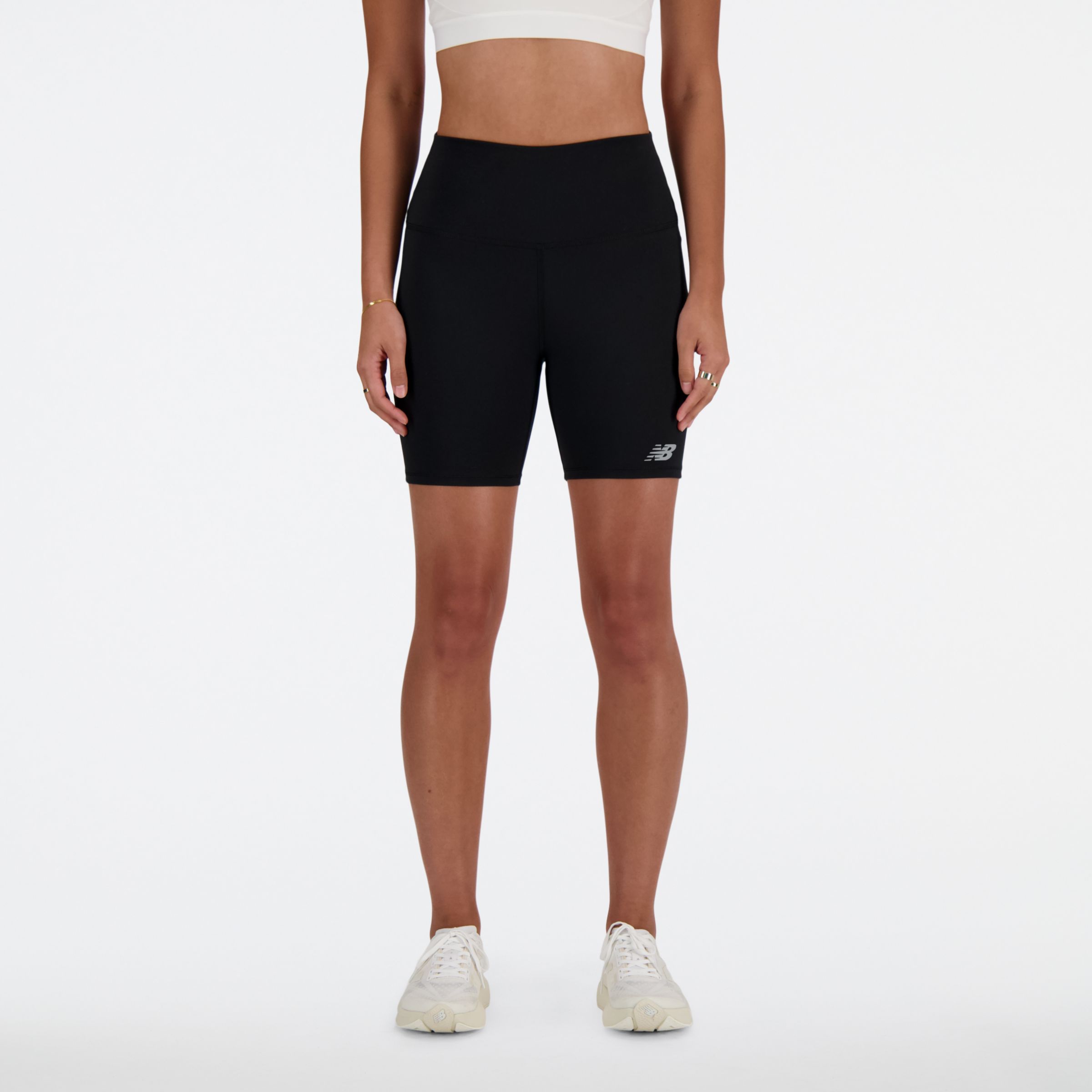 

New Balance Women's NB Harmony High Rise Short 6" Black - Black