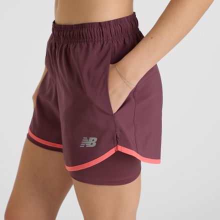 ★New Balance★ NBNEF3W142 WOMEN Essential Fitted Short Slee New Balance Women's NB Sleek Pocket High Rise Short 6