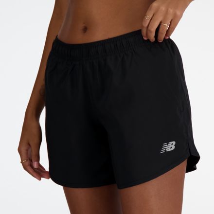 New Balance black and white running shorts size Medium with built