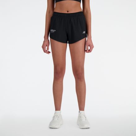 Buy New Balance women athletic fit 3 inseam running shorts maroon