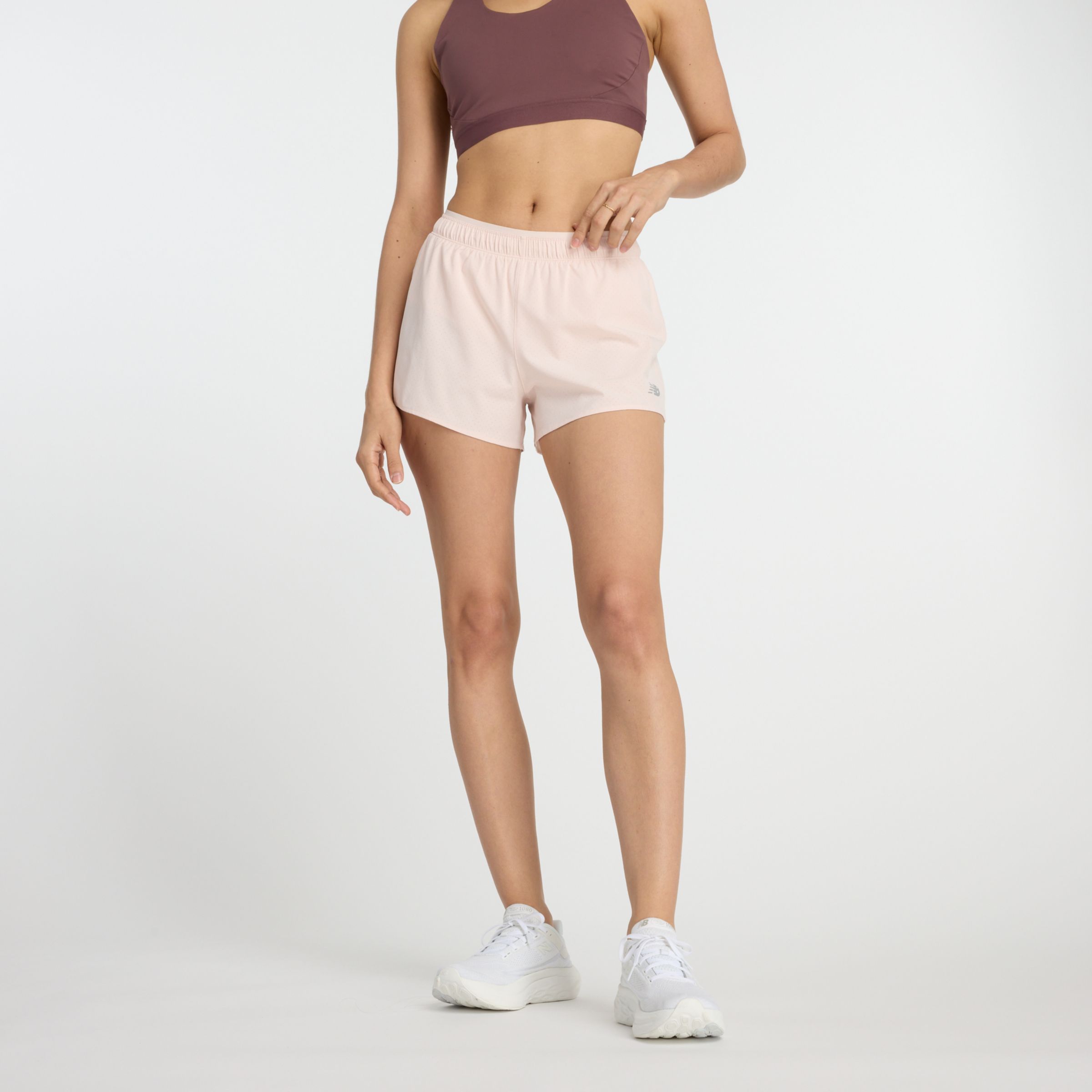 

New Balance Women's RC Short 3" Pink - Pink
