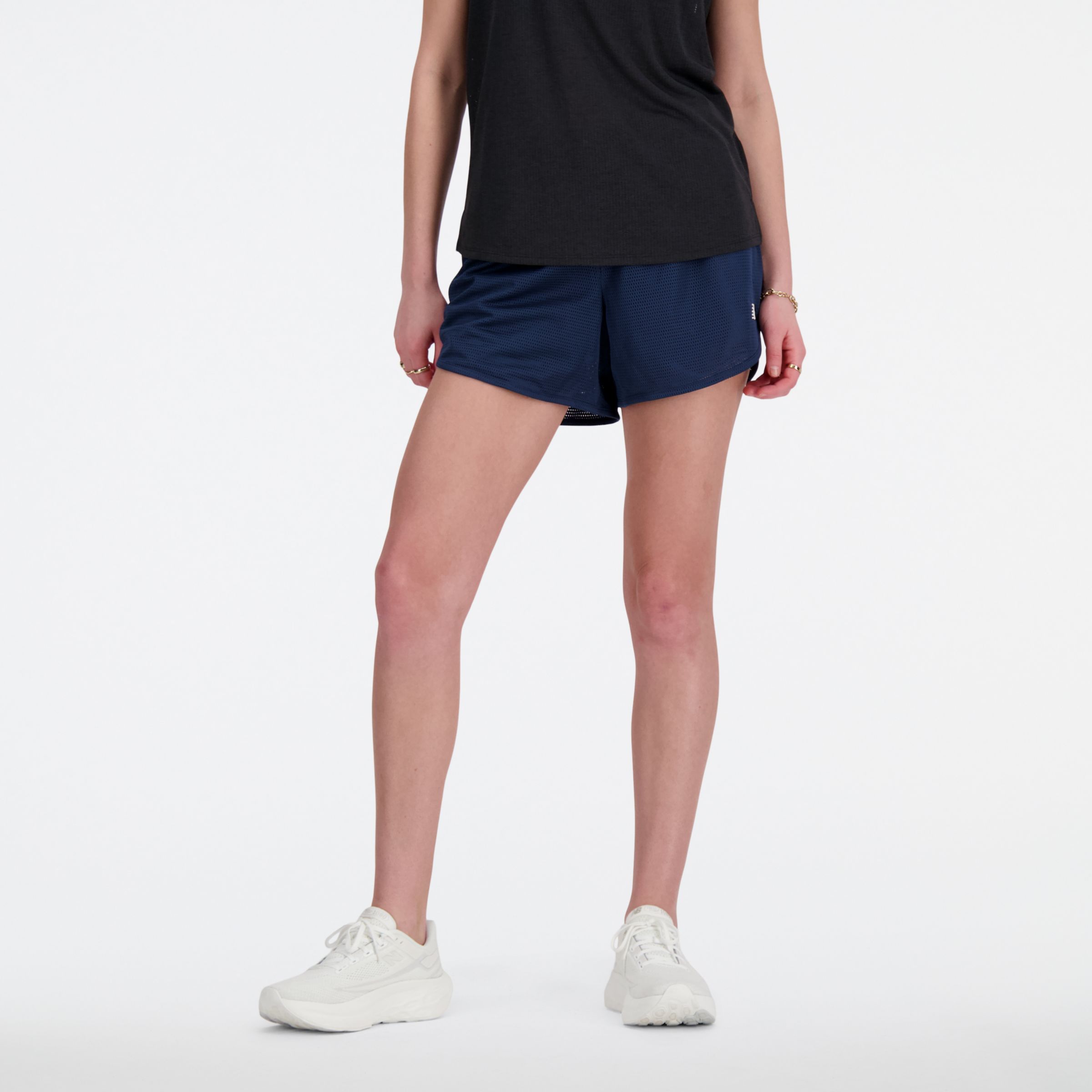

New Balance Women's Athletics Mesh Short Blue - Blue