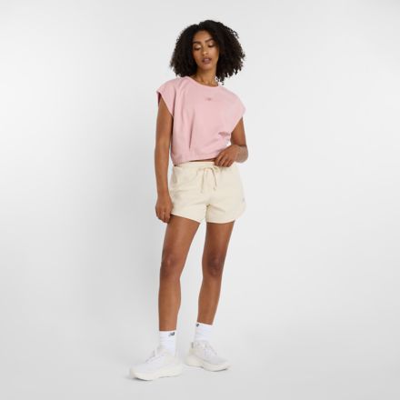 NB French Terry Short, LINEN, WS43510LIN