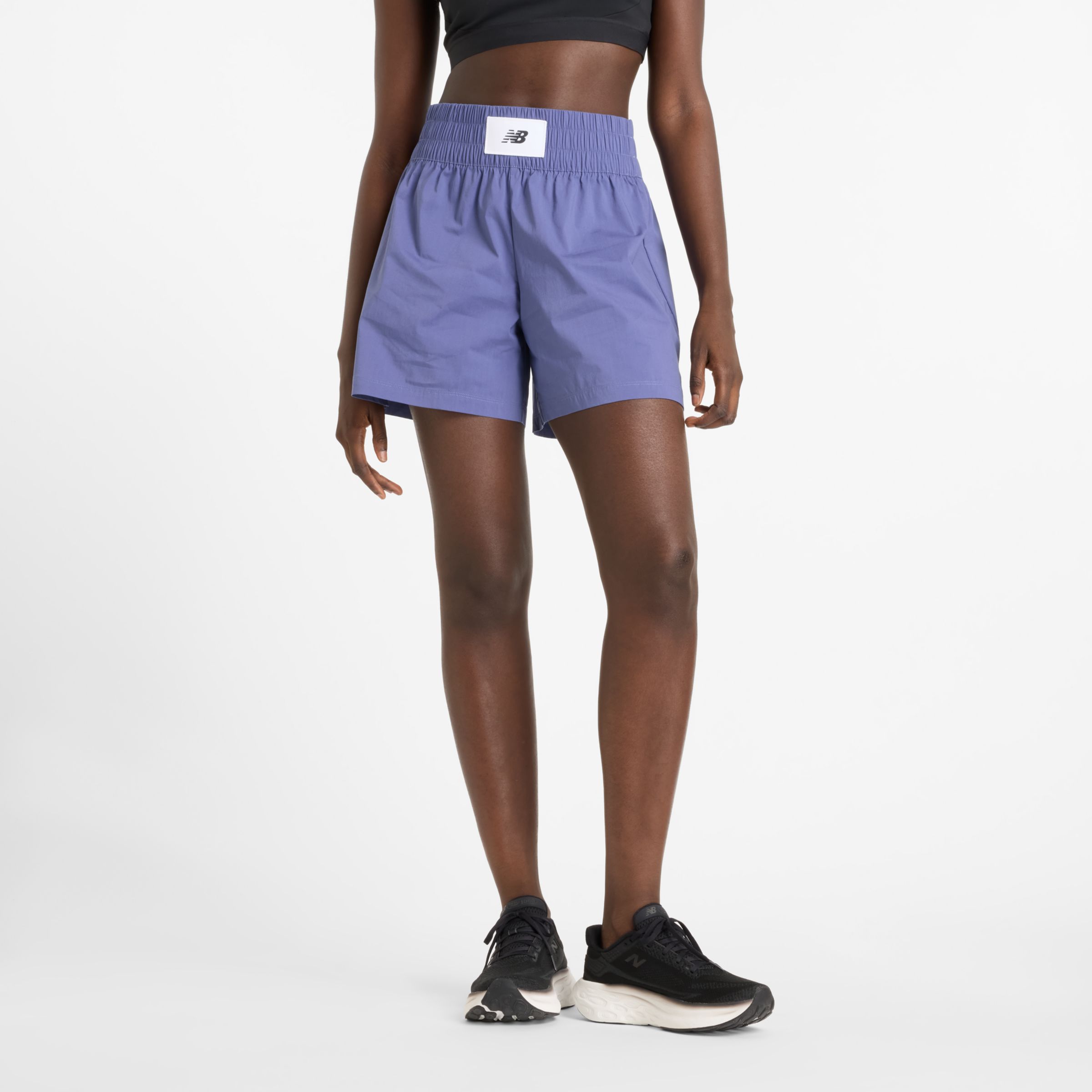 

New Balance Women's Pull On Boxer Short Blue - Blue