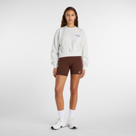 NB Harmony High Rise Short 6", BLACK, WS51114ABJ