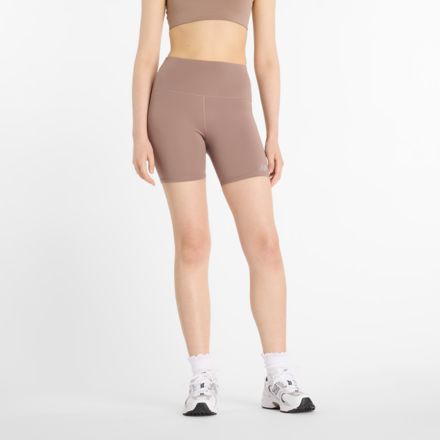 NB Harmony High Rise Short 6", BLACK, WS51114EAS
