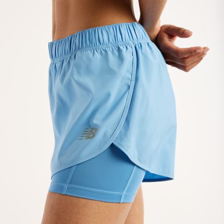 Sport 2-in-1 Short 3", ANALOG BLUE, WS51465NBE