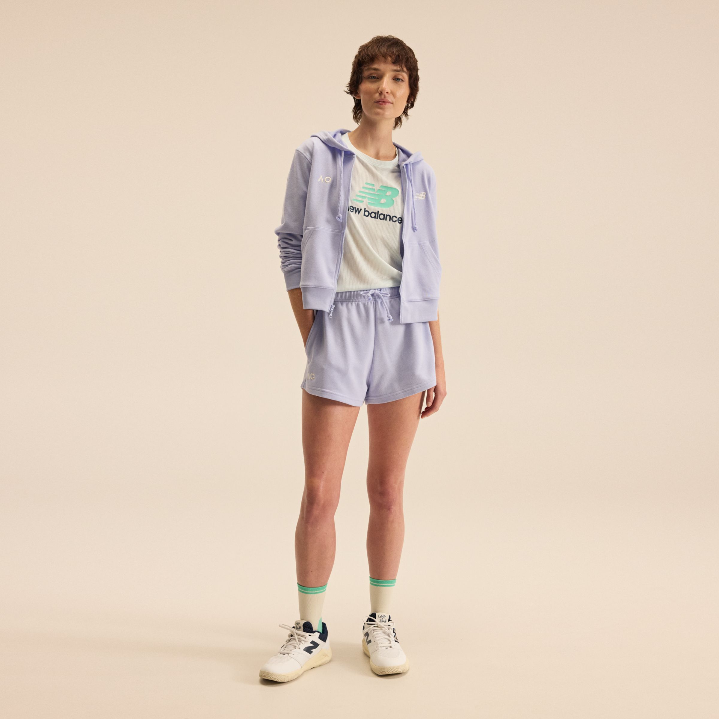 Australian Open Coastal Fleece Short