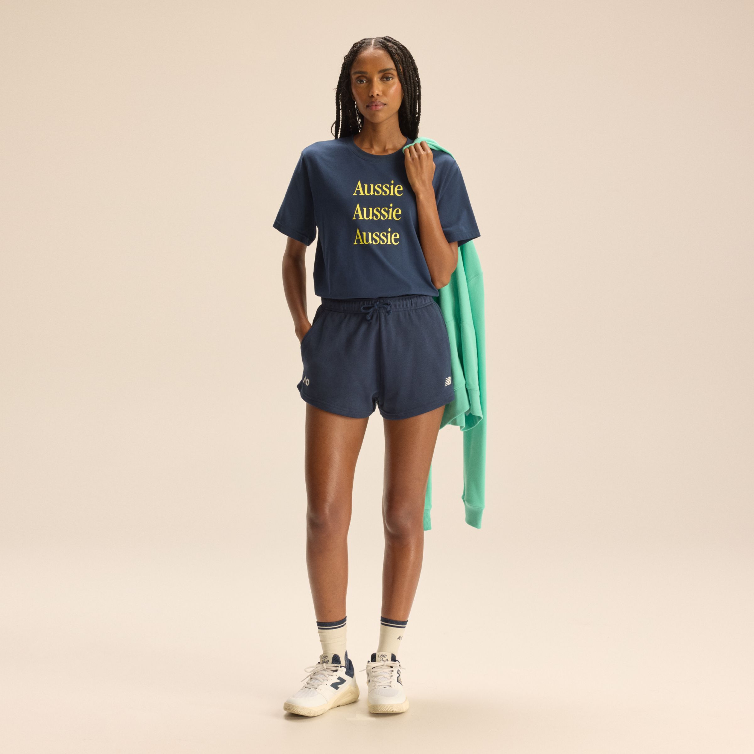 Australian Open Coastal Fleece Short