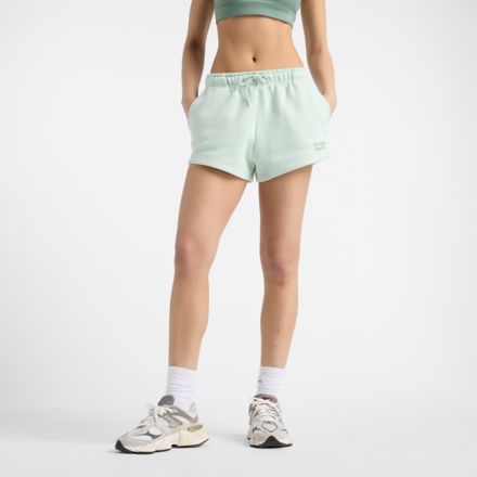 Linear Fleece Short
