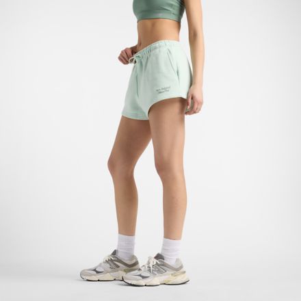 Linear Fleece Short