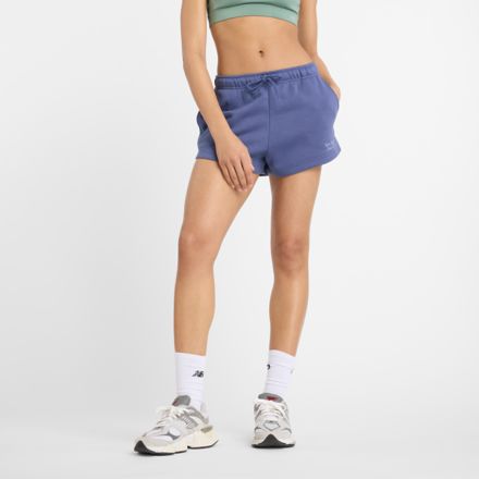 Linear Fleece Short