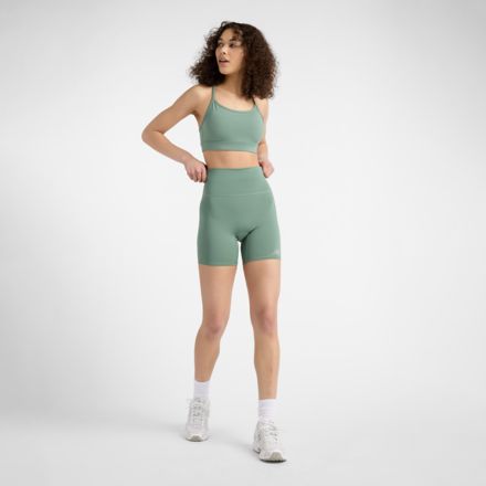 New Balance Script High Rise Short
