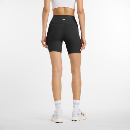 Ribbed High Rise Short 6"