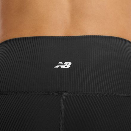 Ribbed High Rise Short 6"