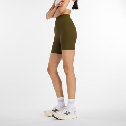 NYC Marathon Rib High Rise Short 6"