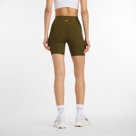 NYC Marathon Rib High Rise Short 6"