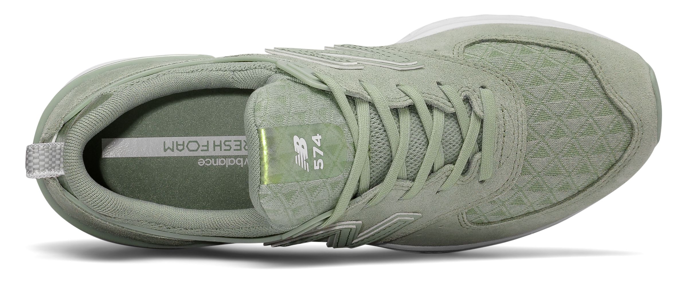 mint green new balance 574