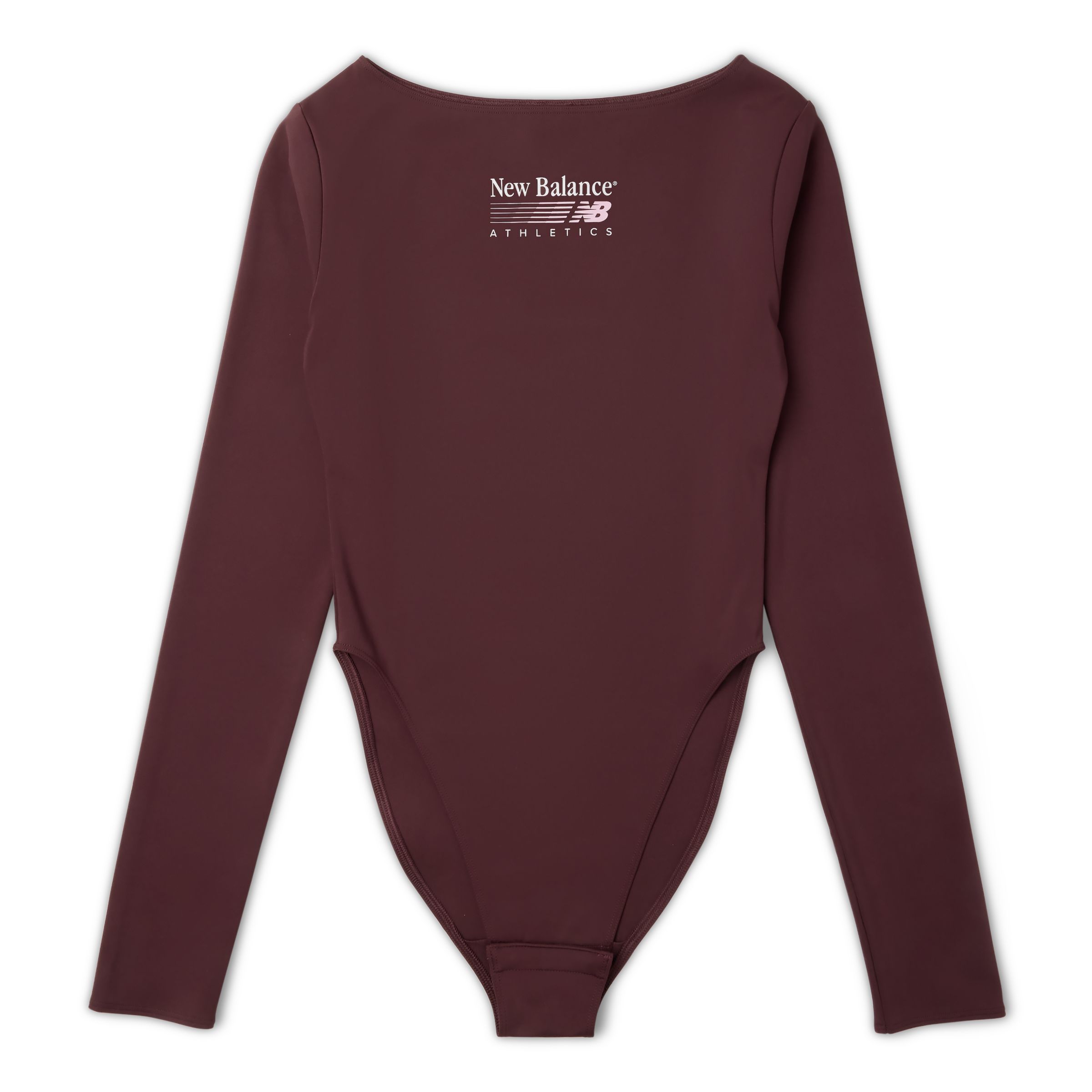 New Balance Trackside Long Sleeve Bodysuit, WS62Y3THYLR