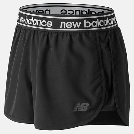 New Balance Accelerate 2.5 Inch Short, WS81134BK image number null